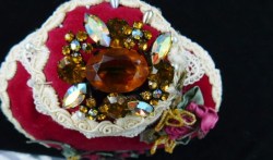 amber aurora brooch a